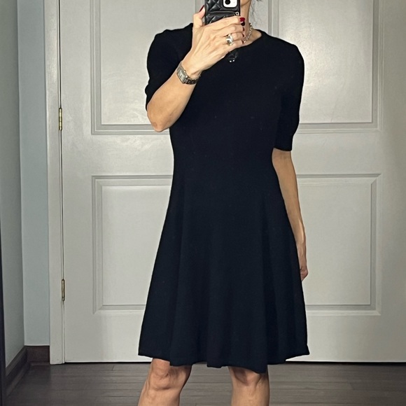 Aqua Dresses & Skirts - Aqua 100% cashmere black mini dress size S